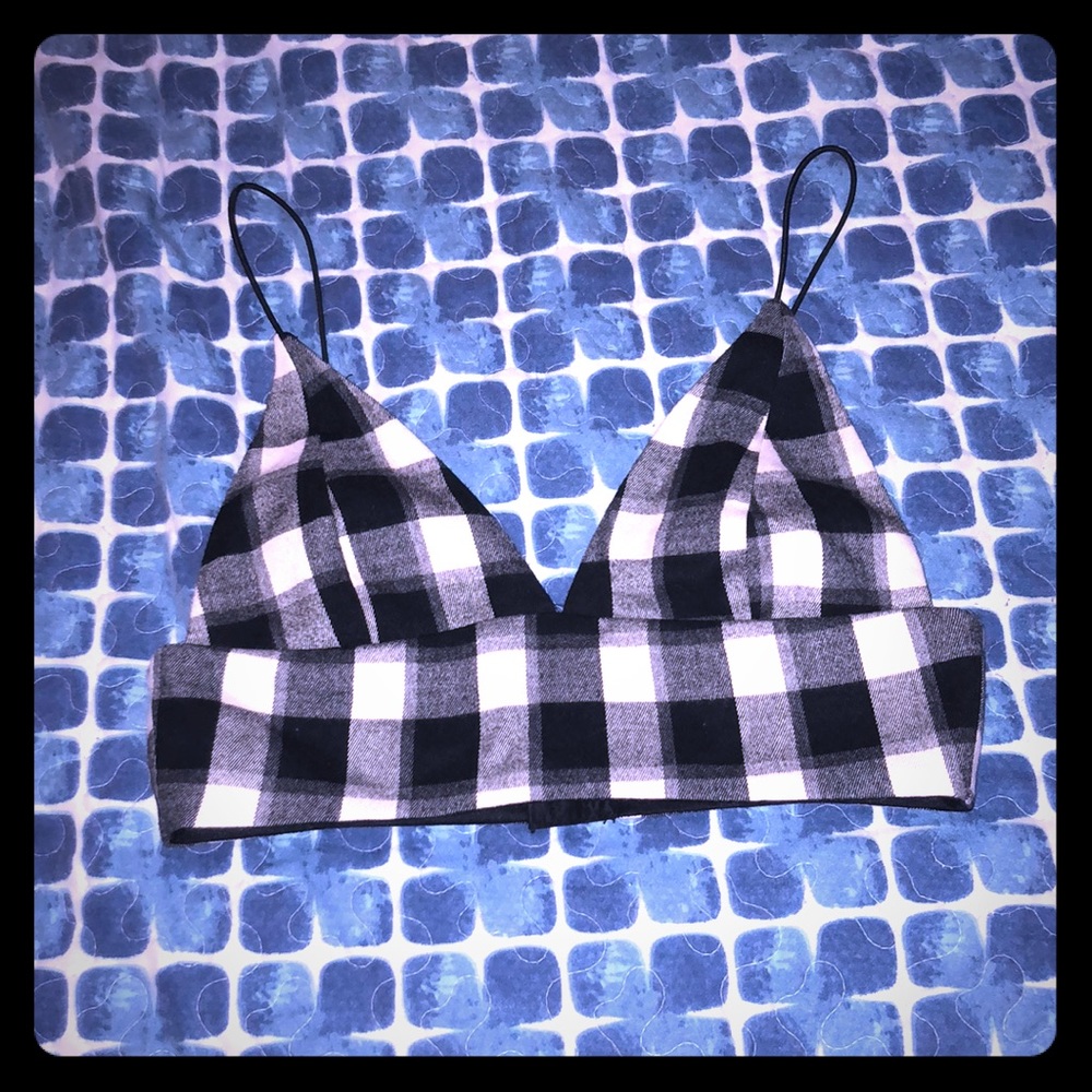 Plaid Tobi Bralette